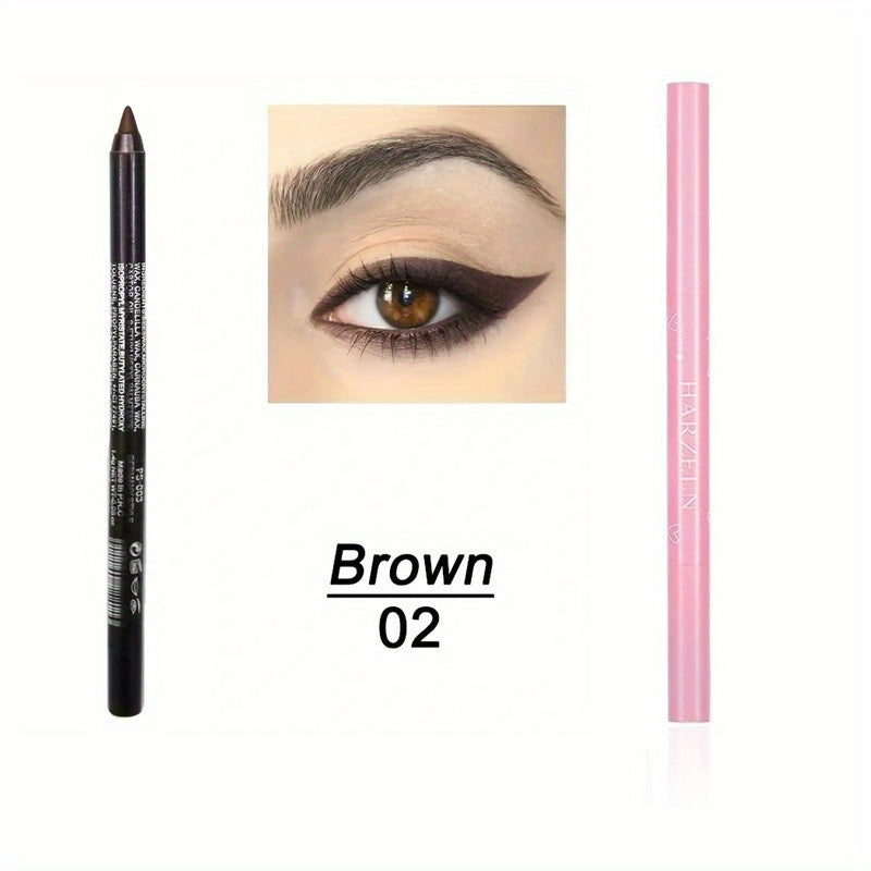 Glitter Eyeliner Gel Pen with Double Ended Brow Stick