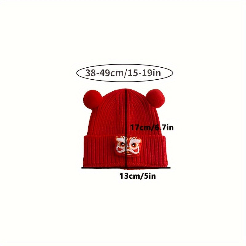 Baby Spring Celebration Year Hat & Scarf Set