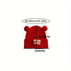 Baby Spring Celebration Year Hat & Scarf Set