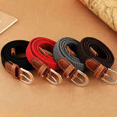 Unisex Elastic Belt Casual Versatile Jeans Belt