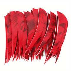 50pcs Turkey Feathers Fletchings 10 12 7 Cm Archery Arrow Feathers
