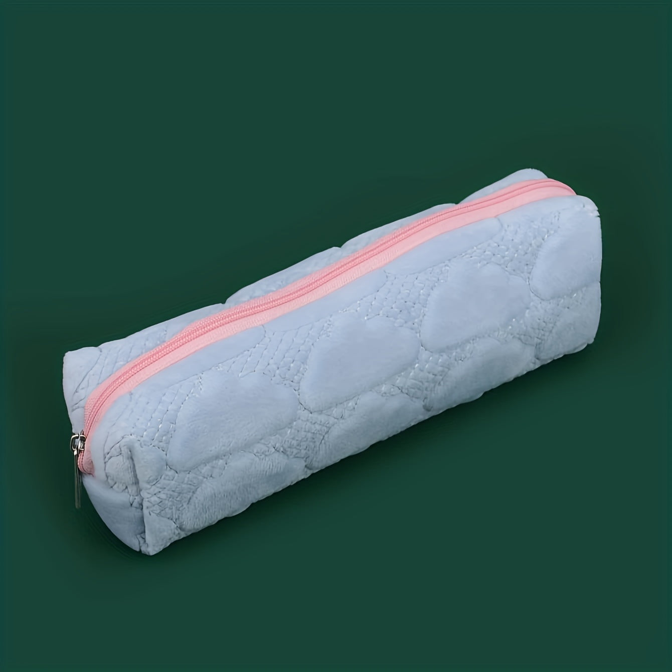 Small Fresh Pencil Case Short Plush Stationery Storage Bag