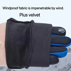 Winter Touch Screen Gloves Short Windproof Waterproof Gloves Outdoor Sports
