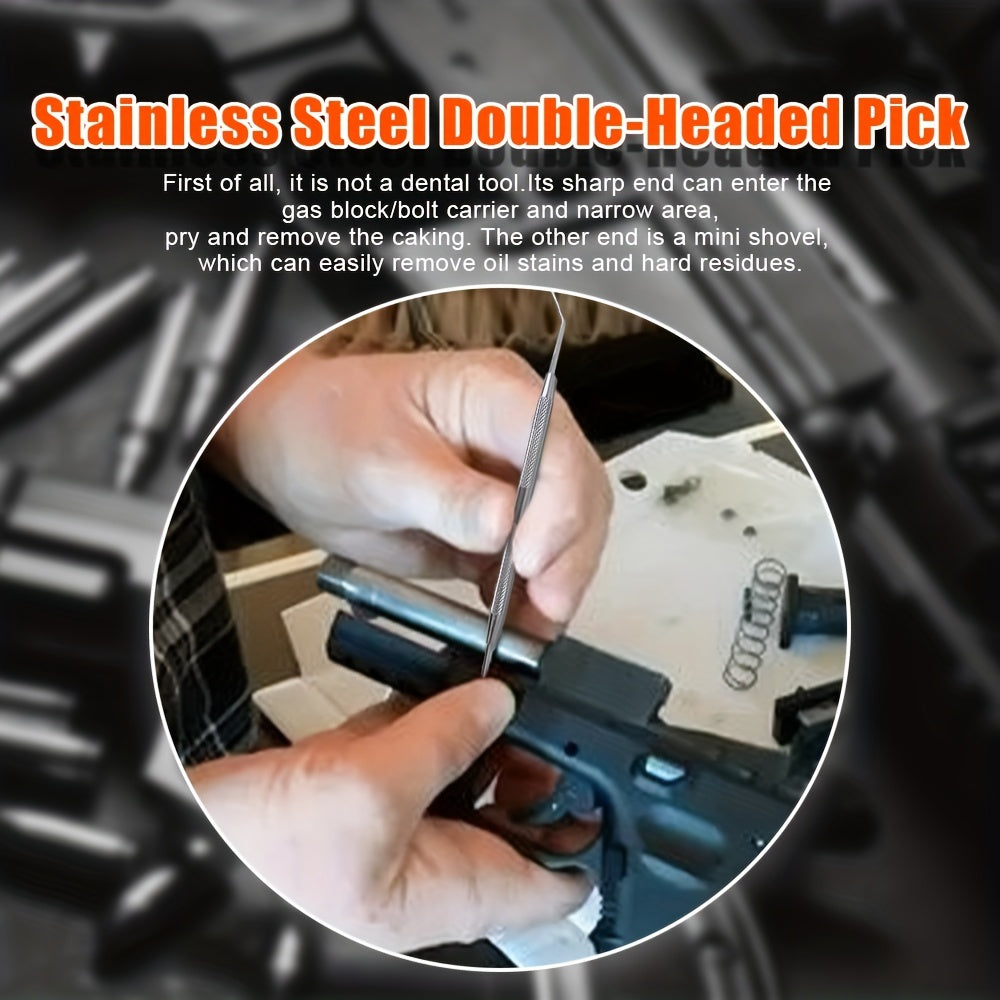 Universal Gun Cleaning Kit 8-In-1 Set