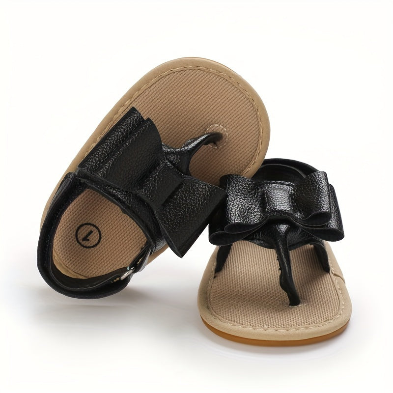 Bowknot Sandals Baby Girls Lightweight Shoes Travel Party Beach