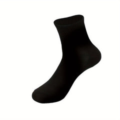 10 Pairs Summer Thin Polyester Medium Tube Socks