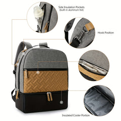 Mommy Bag Outdoor Dining Baby Food Storage Backpack