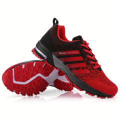 Knit Breathable Lightweight Sneakers Outdoor Comfy Shoes