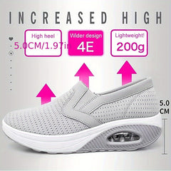 Women's Thick Bottom Walking Shoes Anti-slip Sneakers
