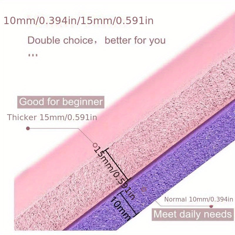 10MM Thick Non-Slip Yoga Mat for Gymnastics Pilates