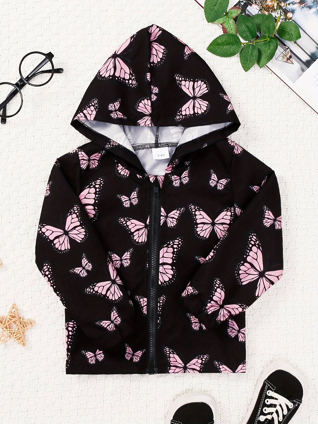 Dinosaur Boys Zip Up Hoodie with Pockets