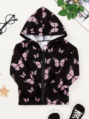 Dinosaur Boys Zip Up Hoodie with Pockets