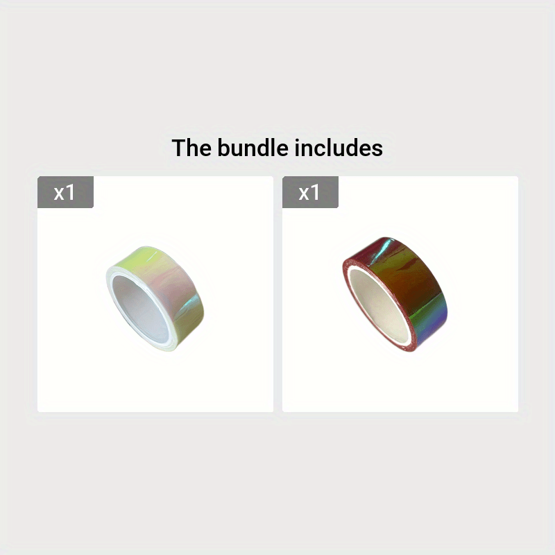 Laser Decorative Tape for Notes DIY Crafts