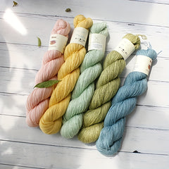 3pcs Lotus Yarns Mink & Cashmere Blend Soft Knitting Yarn 300m