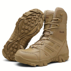 Men's Military Tactical Boots Wear-resistant Combat Boots For Outdoor Hiking