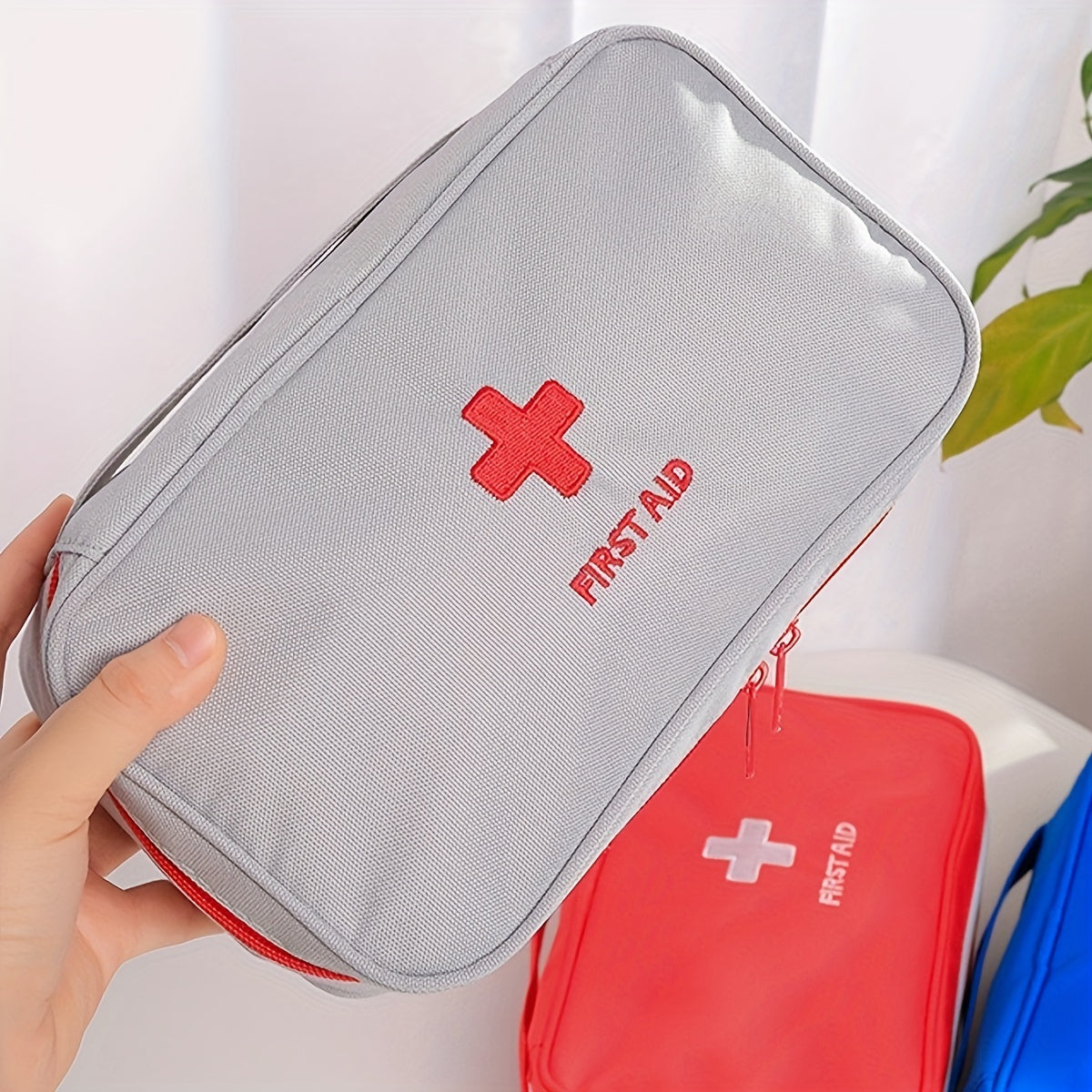 Portable First Aid Storage Bag Medical Tools Organizer Pouch