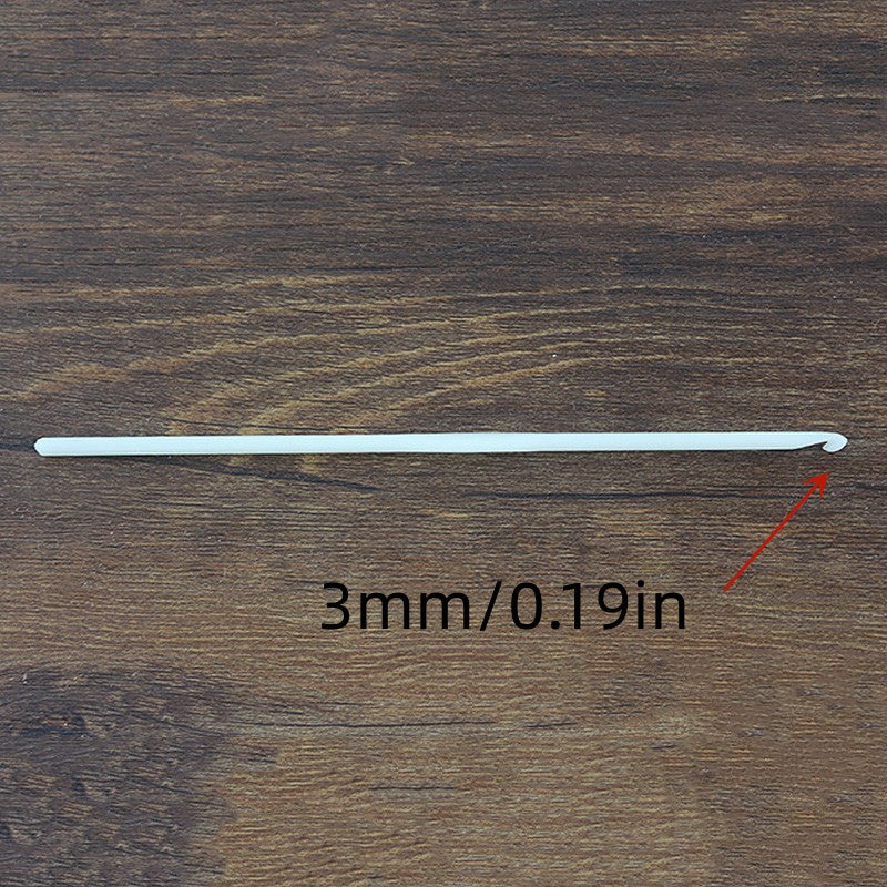 Plastic Crochet Hooks Set Weaving Tools Wool Sweater Needles