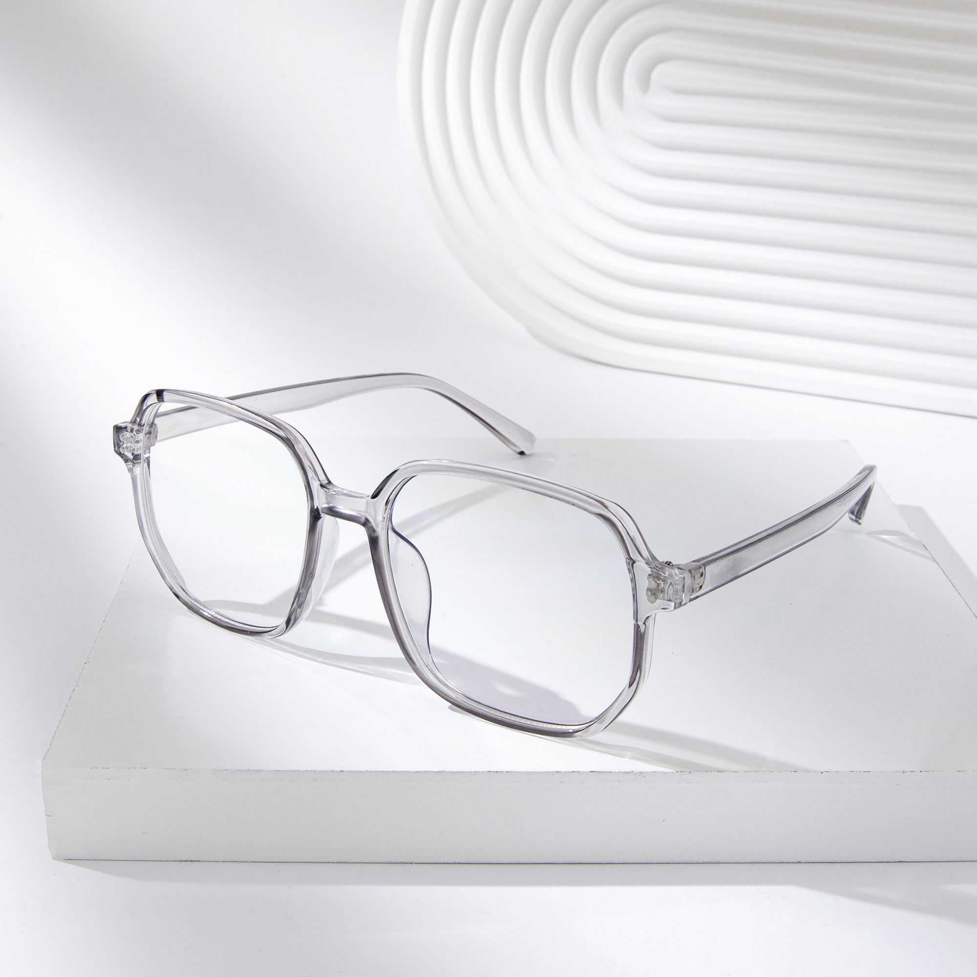 Stylish Square Frame Light Blocking Glasses