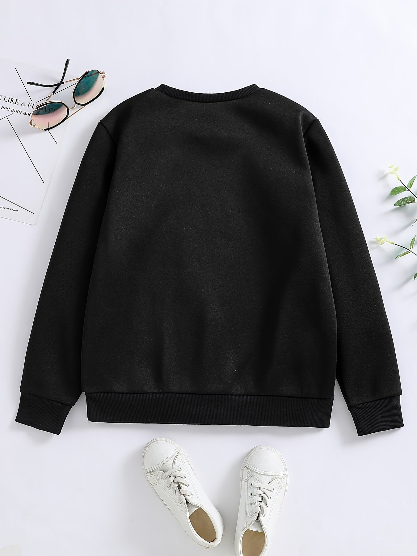 Girls Sweatshirt ''California'' Graphic Comfort Fit Long Sleeve Top Pullovers