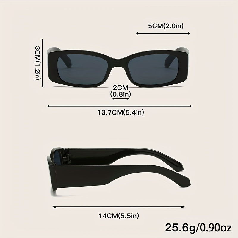 Rectangle Sunglasses Summer UV400 Sun Shades Glasses