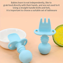 Soft Silicone Baby Tableware for Easy Feeding and Training