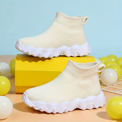 Comfy Breathable Slip On Sock Shoes for Girls