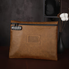 Large Capacity A4 Document Bag Waterproof Business Briefcase
