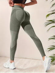 High Waist Tummy Control Yoga Pants Quick Dry Sports Leggings