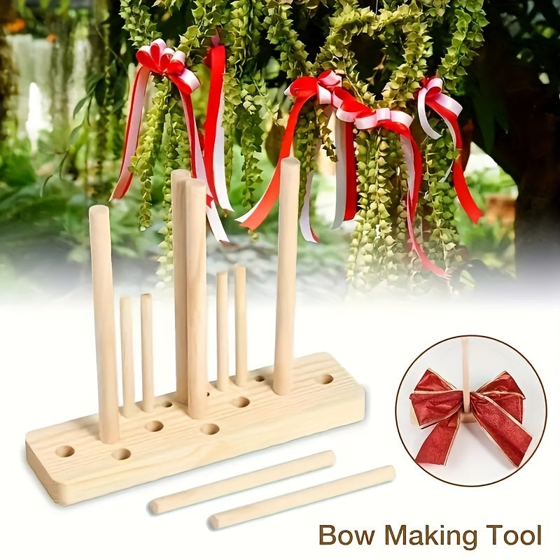 5-in-1 Ribbon Bow Maker Christmas & Year Butterfly Bow Decoration Wreath