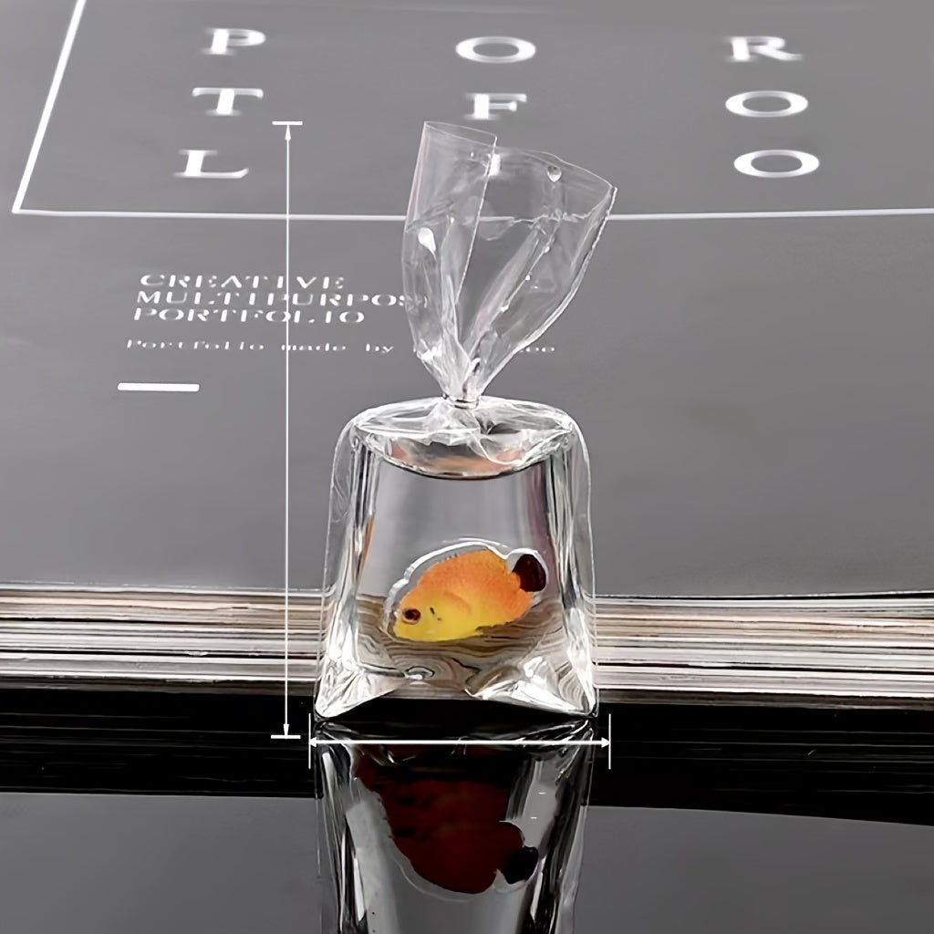 Water Bag Fish Keychain Cartoon Ocean DIY Accessories Bag Key Chain