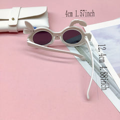 Kid's Cartoon Bunny Sunglasses Outdoor UV Protection
