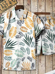 Men's Hawaii T-Shirt & Beach Shorts Matching Set