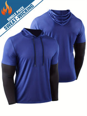 Men's Training Hoodie for Gym Fitness and Running