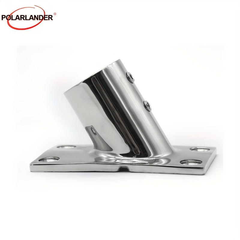 Stainless Steel Handrail Fittings Rectangular Base 60 32mm