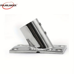 Stainless Steel Handrail Fittings Rectangular Base 60 32mm