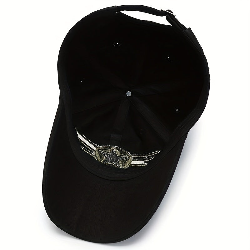 Army Baseball Cap Military Camouflage Hat Embroidered Cap