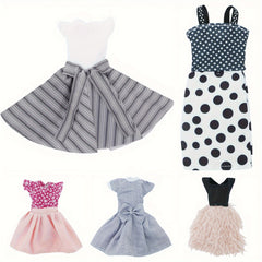5pcs Doll Clothing Set for 11.5 Inch Doll Casual Everyday Outfits