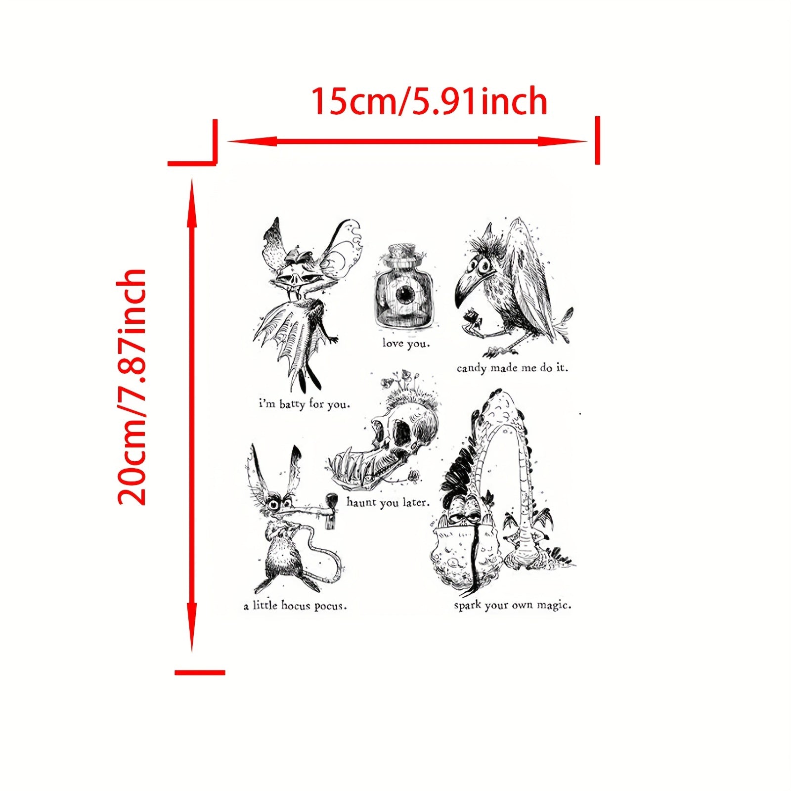 1pc Christmas Reindeer Stamps Scrapbooking Paper Craft Album Card Punch Stamps