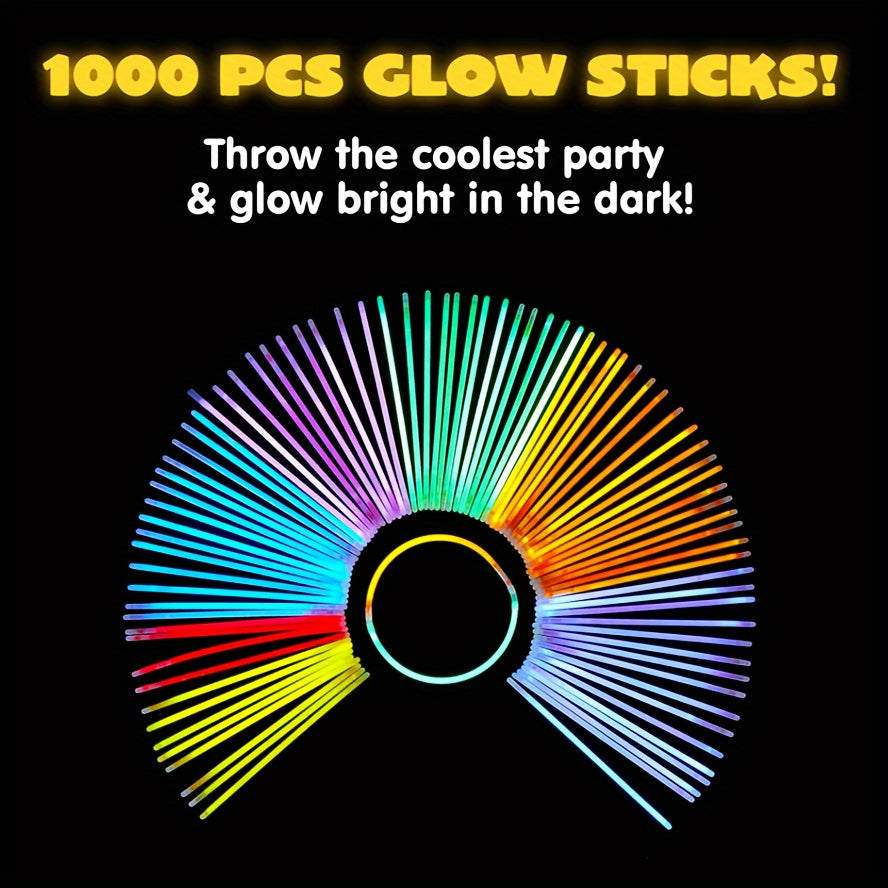 6pcs Concert Fluorescent Stick Christmas Party Supplies