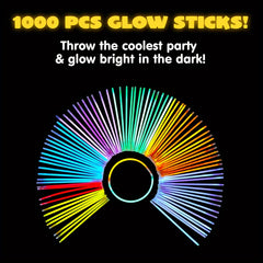 6pcs Concert Fluorescent Stick Christmas Party Supplies