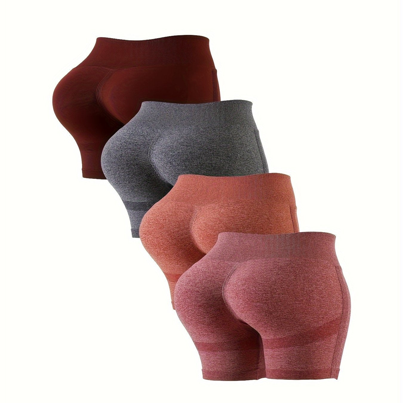 High Waist Fitness Shorts Butt Lifting Activewear
