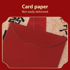 6pcs Year Of The Dragon Red Envelopes Lucky Money Spring Universal Envelopes