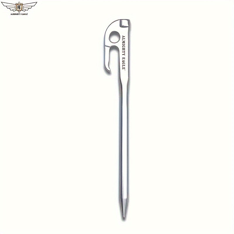 8pcs 420 Stainless Steel High Strength Ground Nails for Outdoor Camping Tent