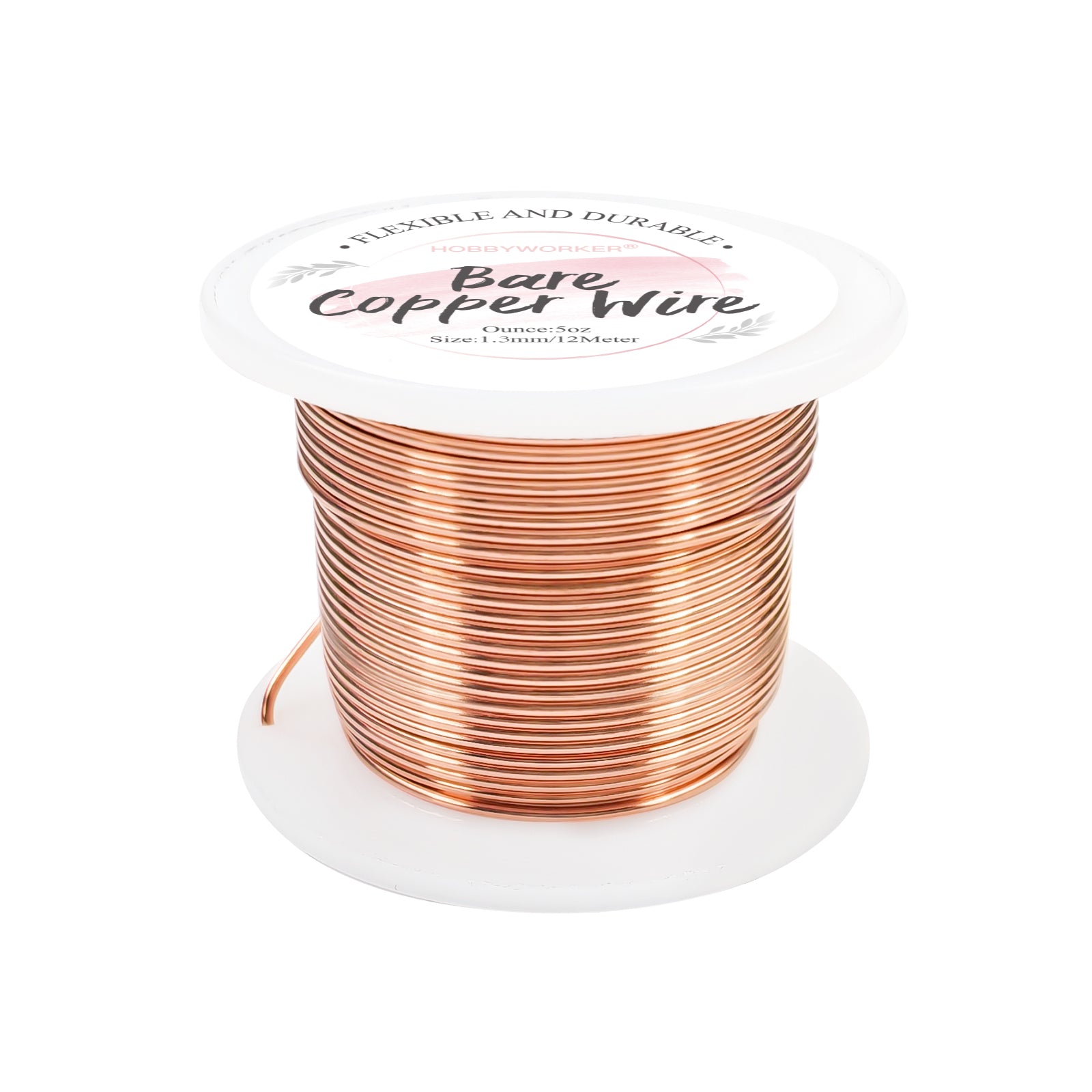 Bare Copper Wire Beading Craft Wire Jewelry Making 16-28 Gauge