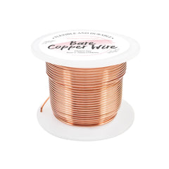 Bare Copper Wire Beading Craft Wire Jewelry Making 16-28 Gauge