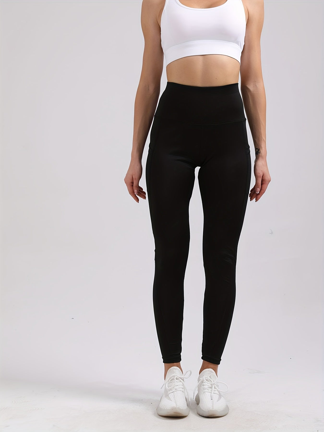 High Waist Sports Yoga Pants Butt Lifting Tummy Control Leggings
