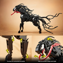 1000pcs Battle Horse Building Blocks 2 in 1 Model Toy for Boys