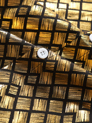 Geometric Print Men's Short Sleeve Shirt for Summer Vacation Resort