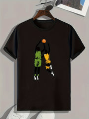Basketball Player Graphic T-shirt for Men