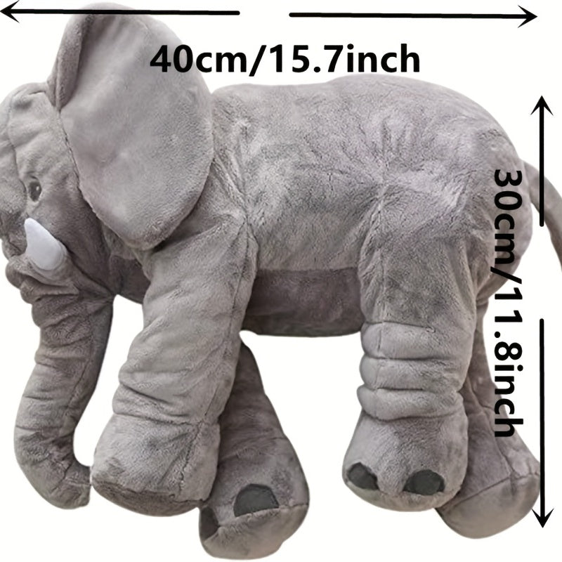 Big Elephant Stuffed Animal Plush Toy Grey Elephant Toy 40 64 Cm